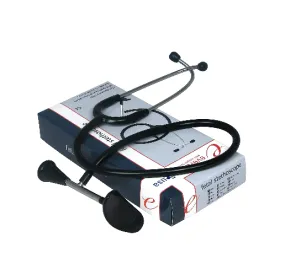 Dixie EMS Fetal Stethoscope for Baby’s Heartbeat Detection Fetoscope with Pinard Horn and Soft Earbuds, 22”