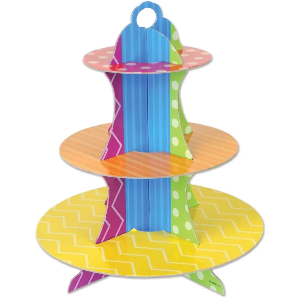Dots & Stripes Cupcake Stand