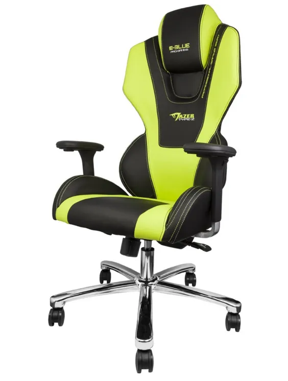 E-Blue Mazer Yellow Gaming Chair