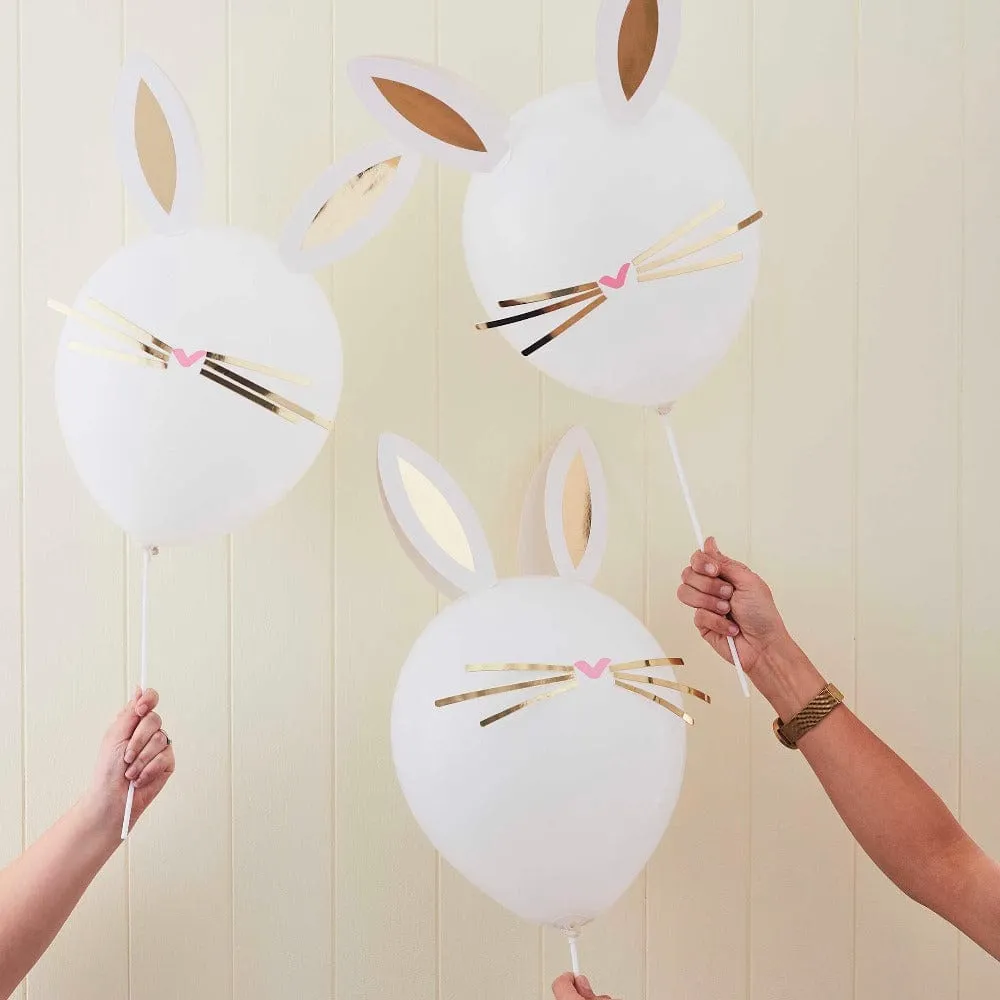 Easter Bunny Balloon Kit (5 Pack)