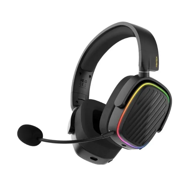 FANTECH Harmony WHG02 Wireless Headphones Bluetooth 5.3 50mm Bass-Enhancing Diaphragm RGB Gaming Headset For PC PS4 PS5