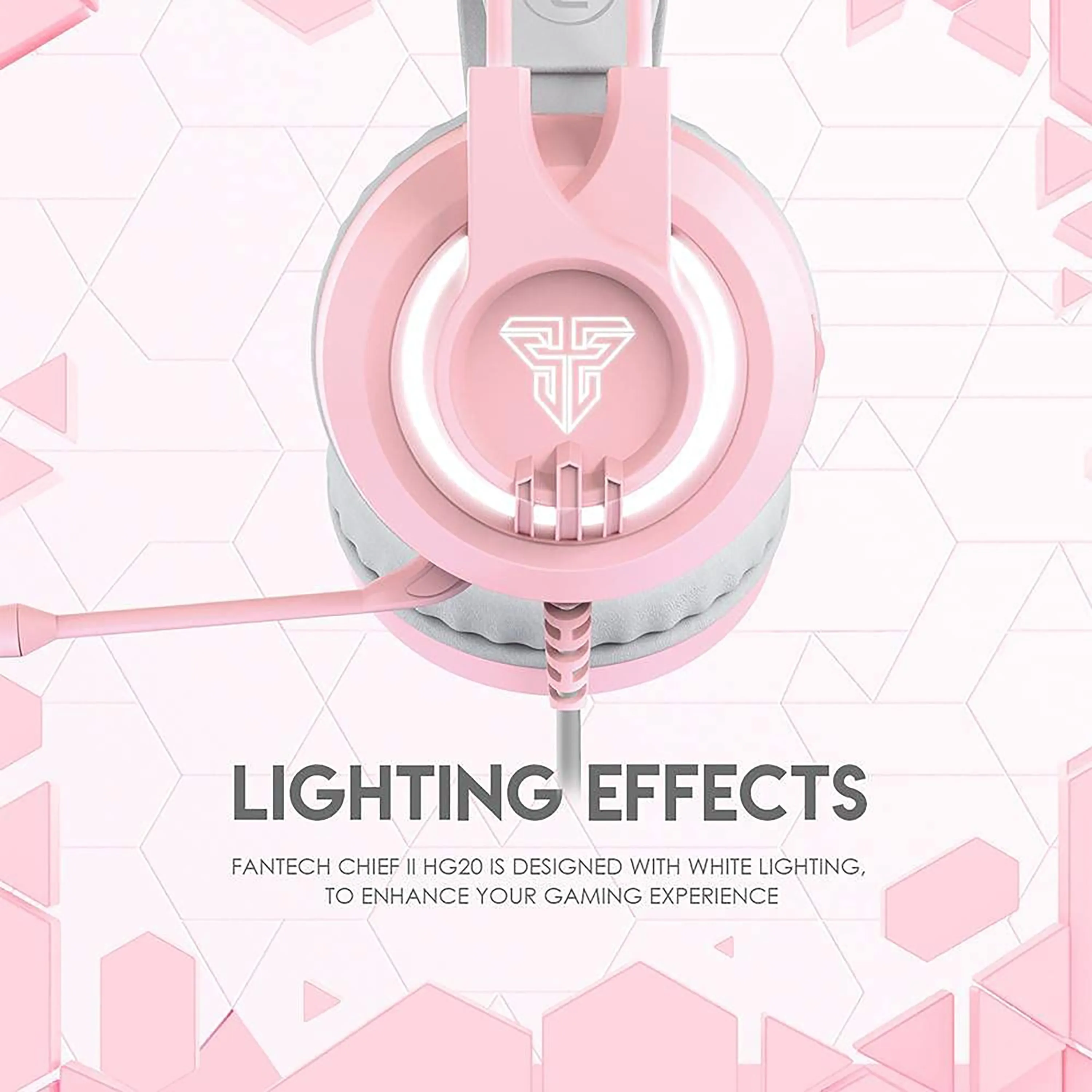 FANTECH HG20 CHIEF II WIRED GAMING HEADPHONE SAKURA EDITION