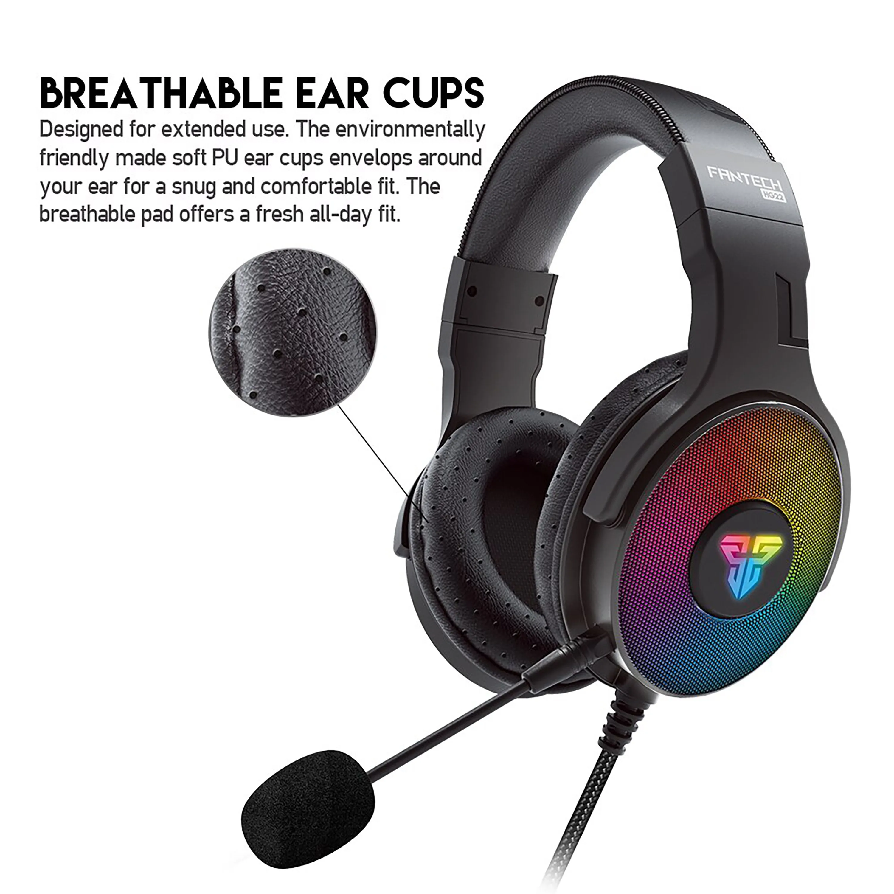 FANTECH HG22 FUSION WIRED GAMING HEADPHONE