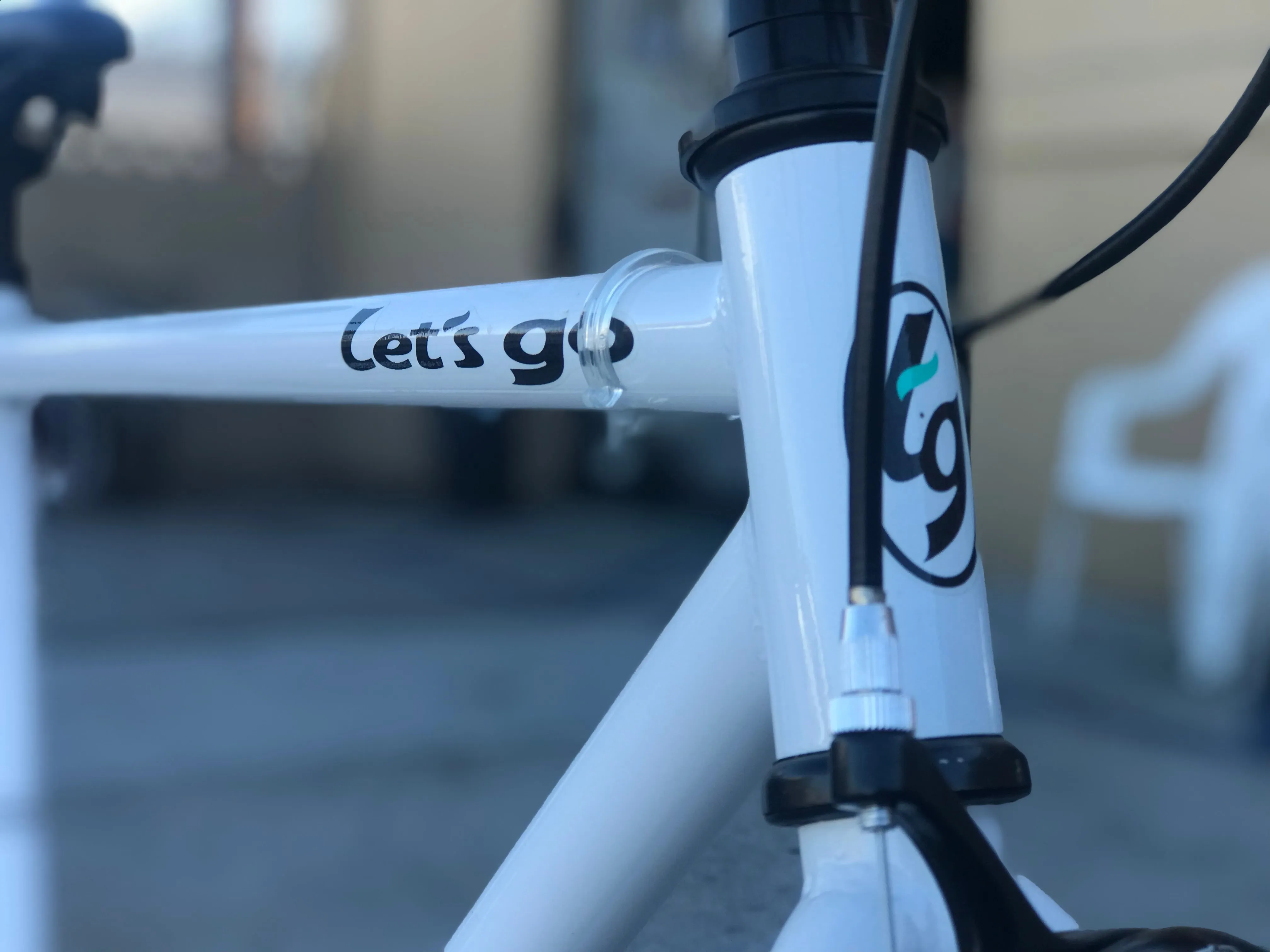 Fixie Single speed bicycle Bike White - Live4Bikes