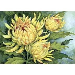 Flower  - Full Round Diamond - 40x30CM