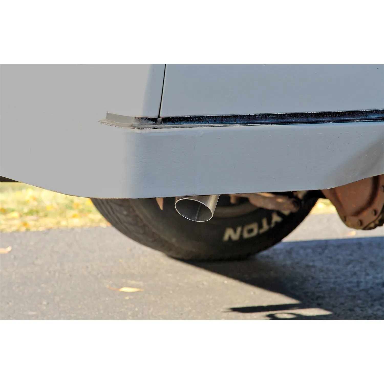 Flowmaster American Thunder Header-Back Exhaust System - 2-1/2 in Tailpipe - GM Fullsize Truck 1963-66