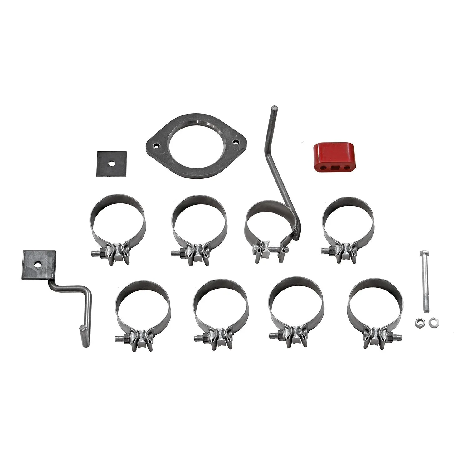 Flowmaster Outlaw Cat-Back Exhaust System - 3 in Diameter - Dual Side Exit - 4 in Black Tips - Stainless - Ford Fullsize Truck 2021