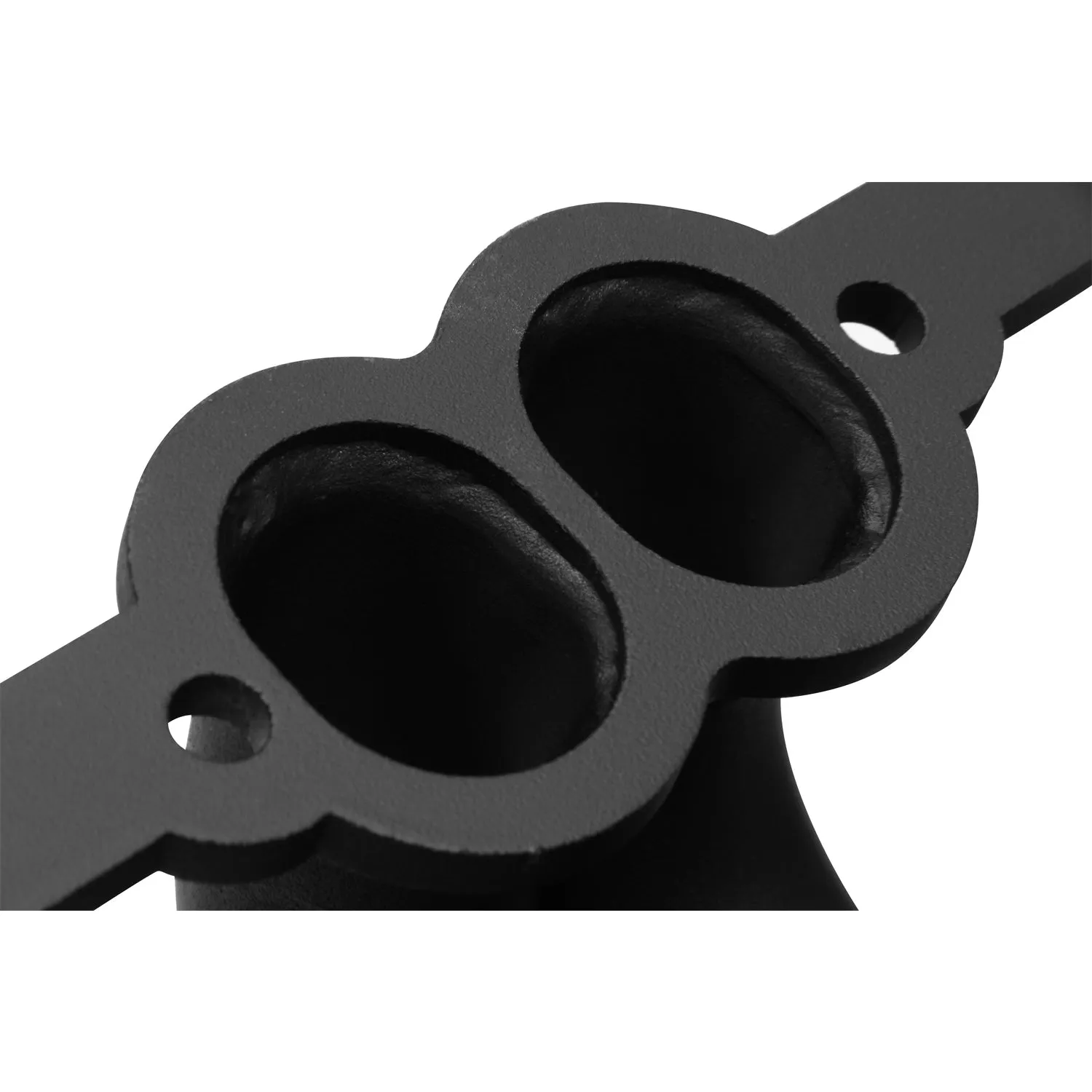 Flowtech Block Hugger Headers - Universal - SB Chevy 265/400 - 1.625" - 2.5" Collector - Black Paint
