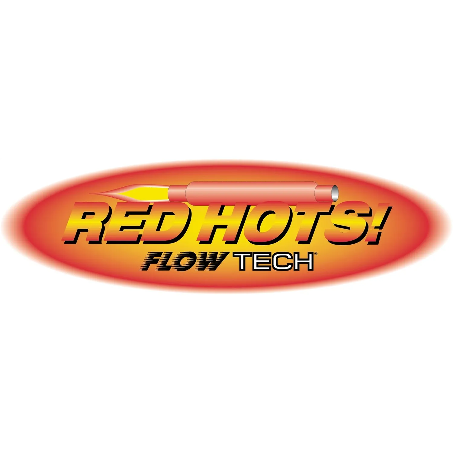 Flowtech Red Hots Glass Pack Slip-Fit Muffler - 2" Inlet/Outlet