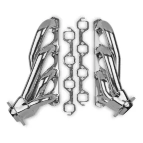 Flowtech Shorty Headers - 1964-1/2-1973 Ford Mustang - 289/302/5.0L - 1-5/8" - 2-1/2" Collector - Ceramic Coated