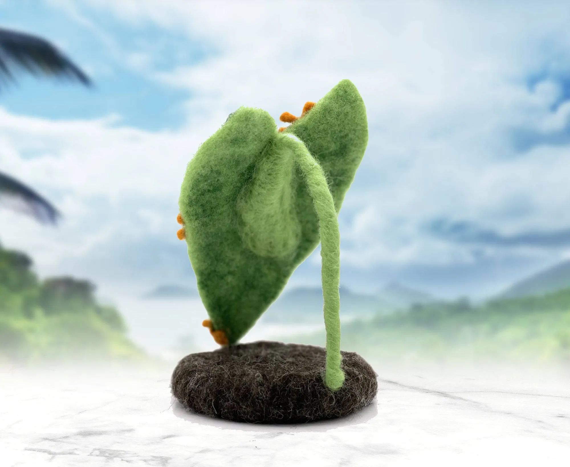 Fonzo the Frog | Needle Felting Kit