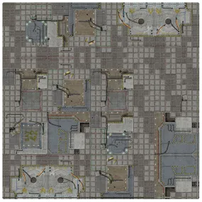 Frontier Sci-fi Gaming Mat 3x3