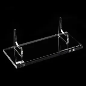 Game Boy Advance Crystal Clear Display Stand - Rose Colored Gaming