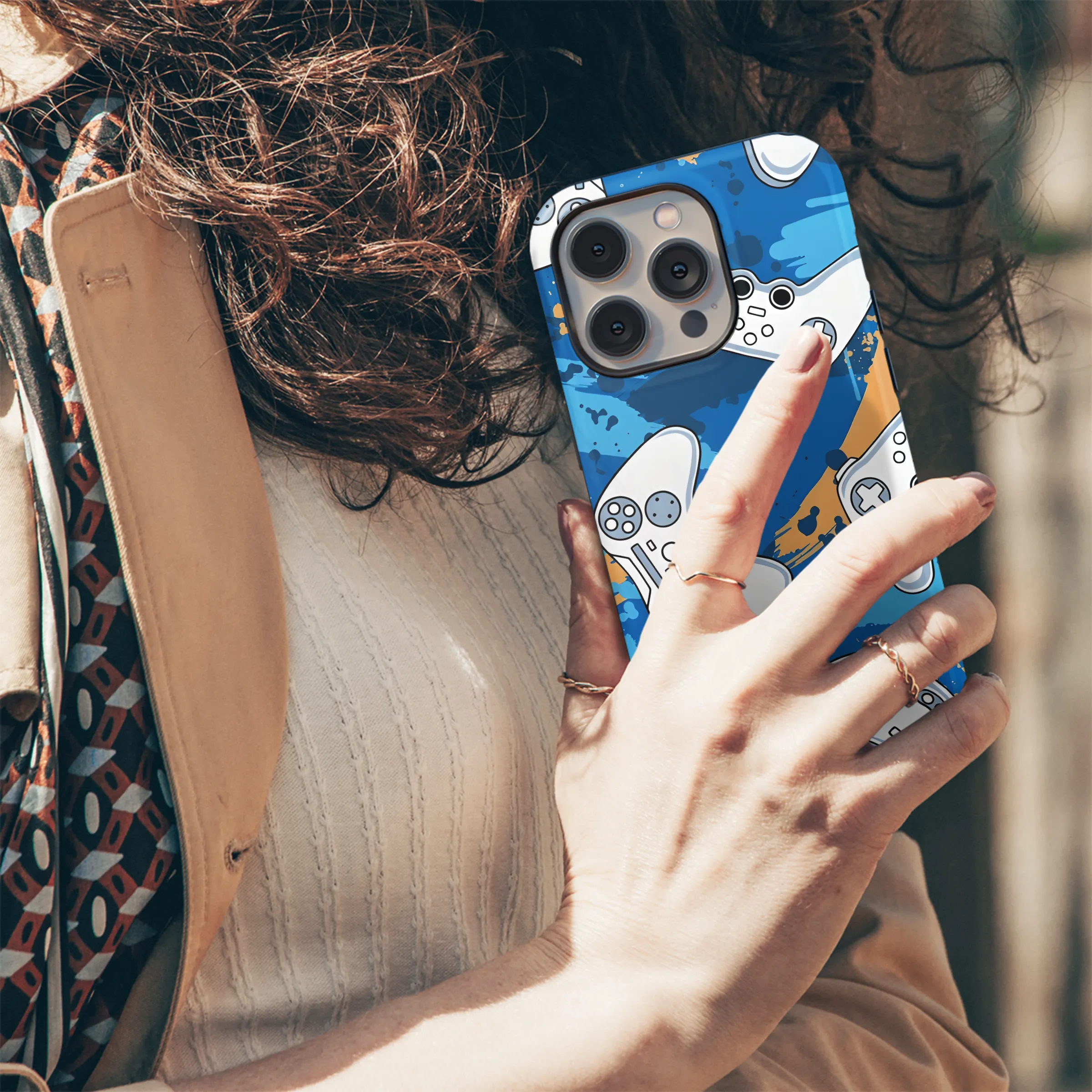 Game Controller Video Game Seamless Phone Case iPhone Samsung Cover Pixel 2382