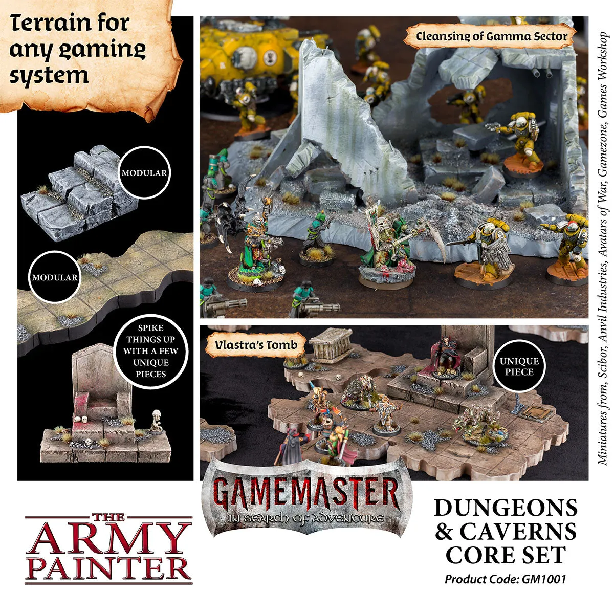 GAMEMASTER: Dungeons & Caverns Core Set