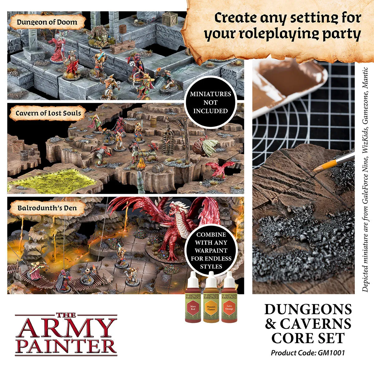 GAMEMASTER: Dungeons & Caverns Core Set