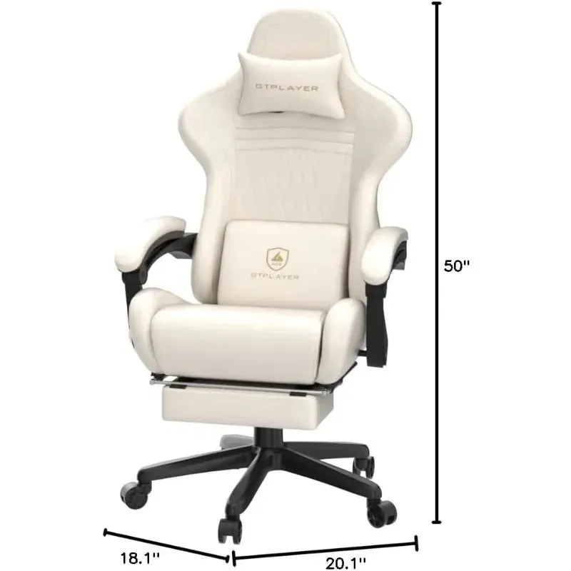GameMaster Pro Ergonomic Gaming Chair with Bluetooth 5.1 Surround Sound