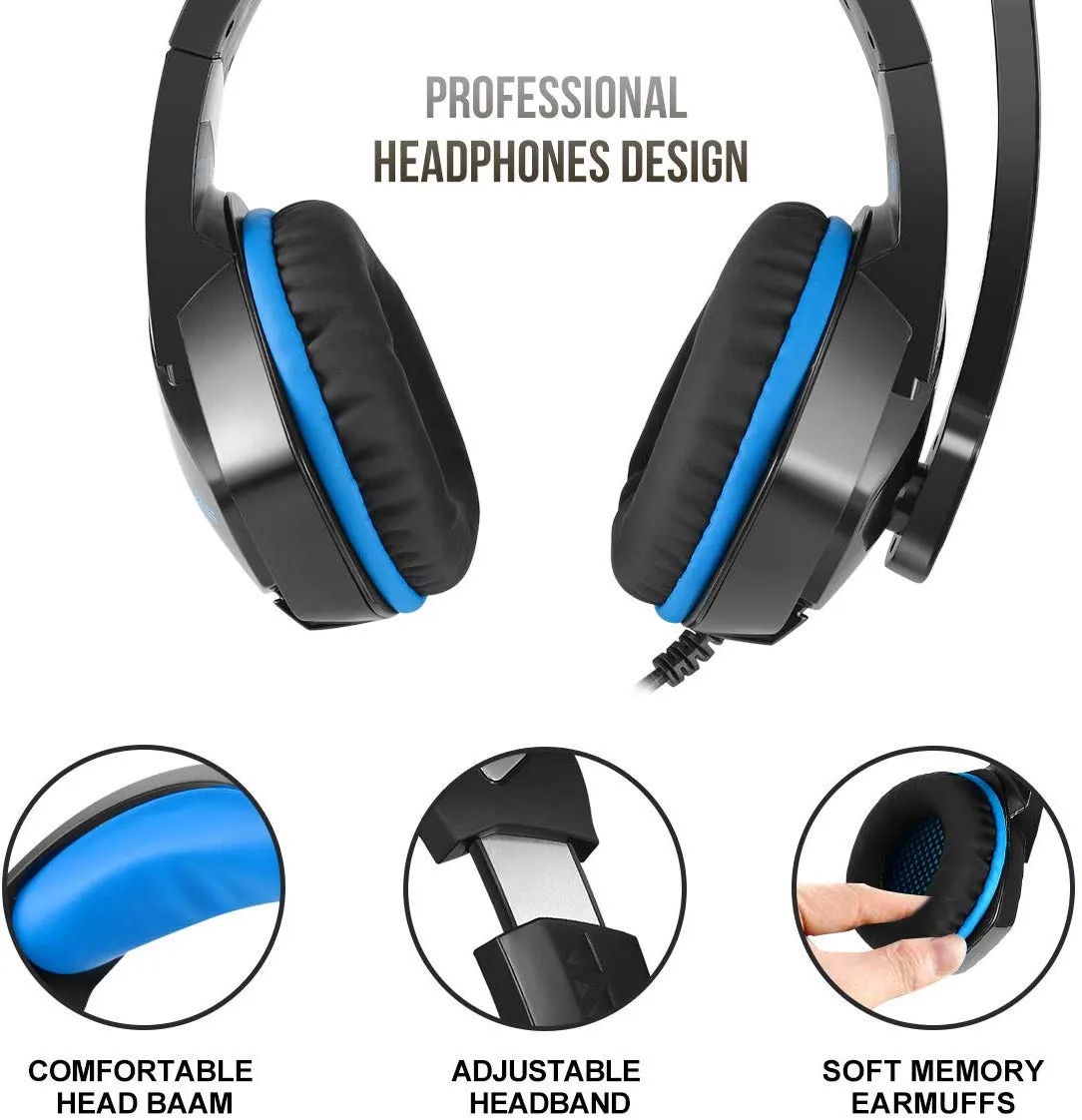 Gaming Headphones/Headset For Ps4,Xbox One,PC