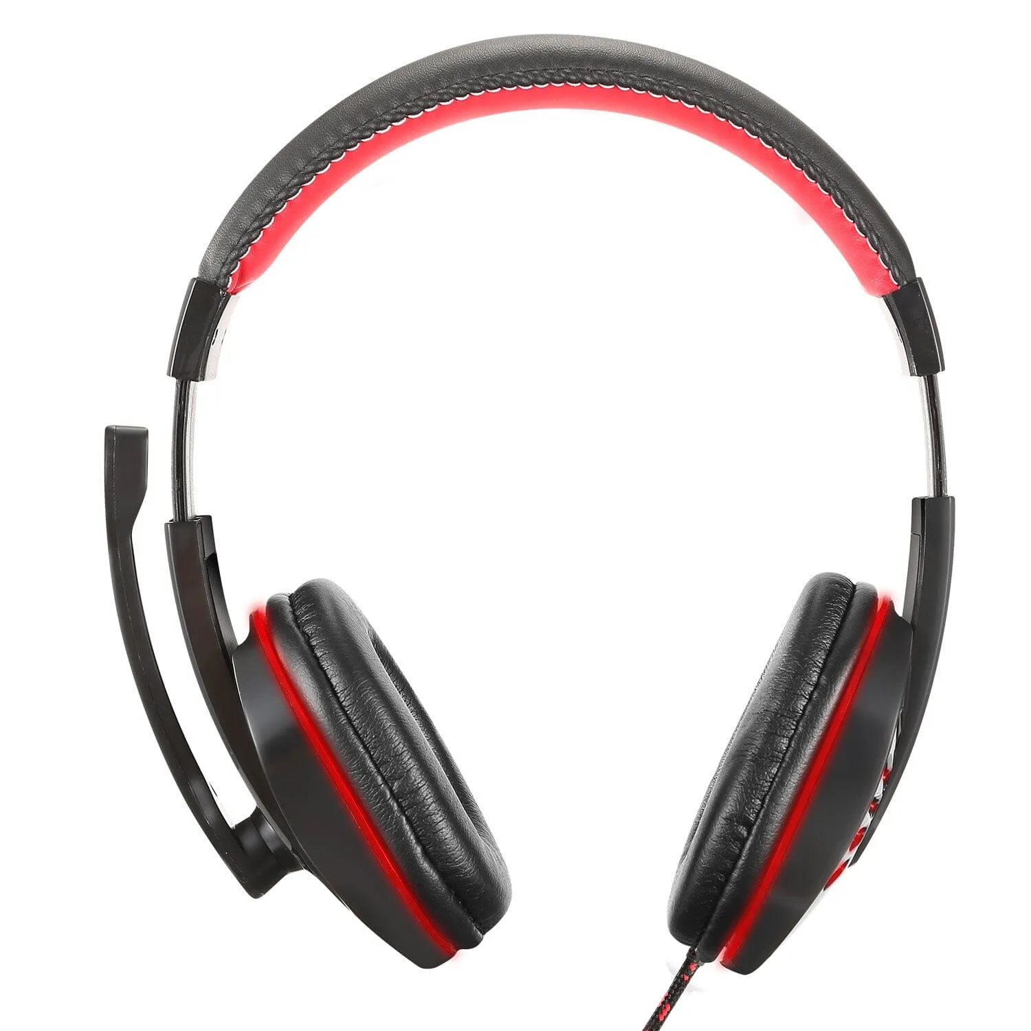 Gaming Headsets Stereo Noise Isolation Over Ear Headphone with LED Light