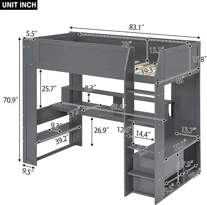 Gaming Loft Bed