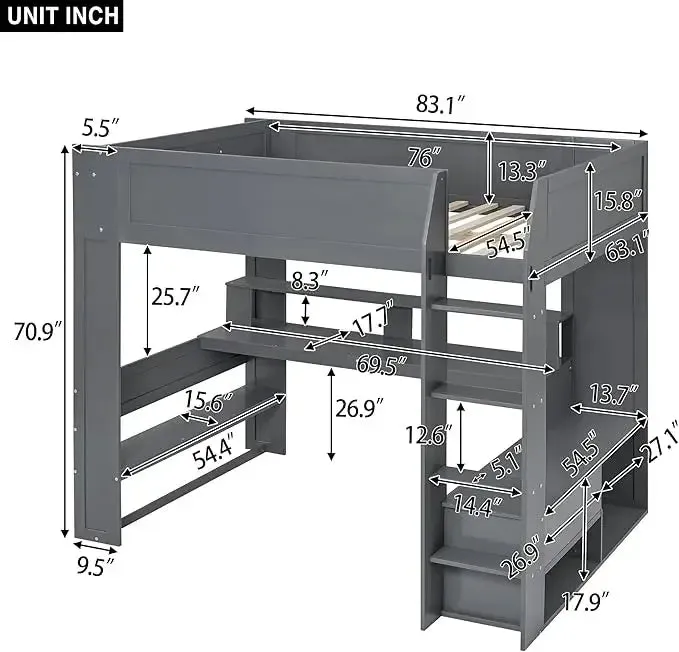 Gaming Loft Bed
