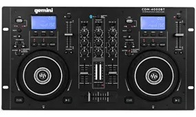 Gemini CDM-4000BT CD/MIXER Combo Player With BT Input
