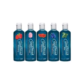GoodHead Slick Head Glide Water Based Flavored Lubricants 5pc Set Assorted Flavors