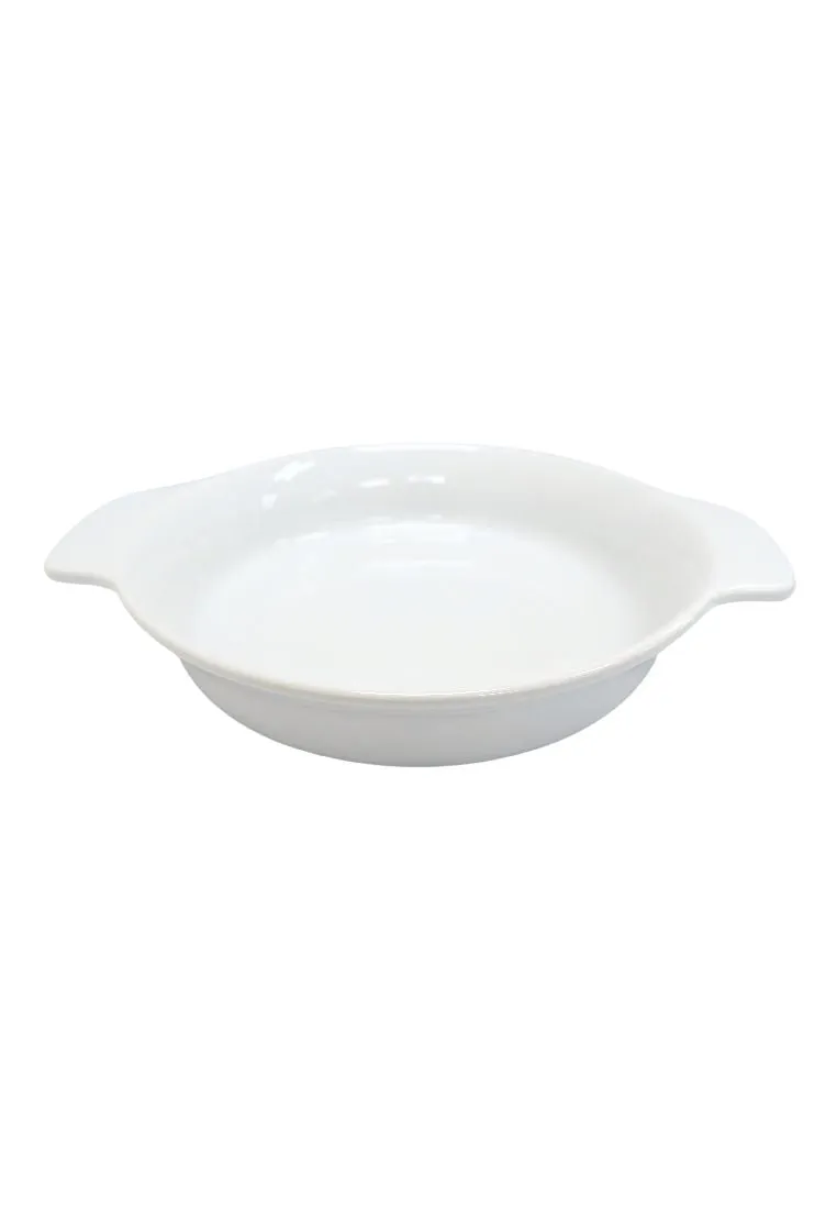 Gracious Dining by Gibson 2 Piece Stoneware Pie Dish with Metal Rack