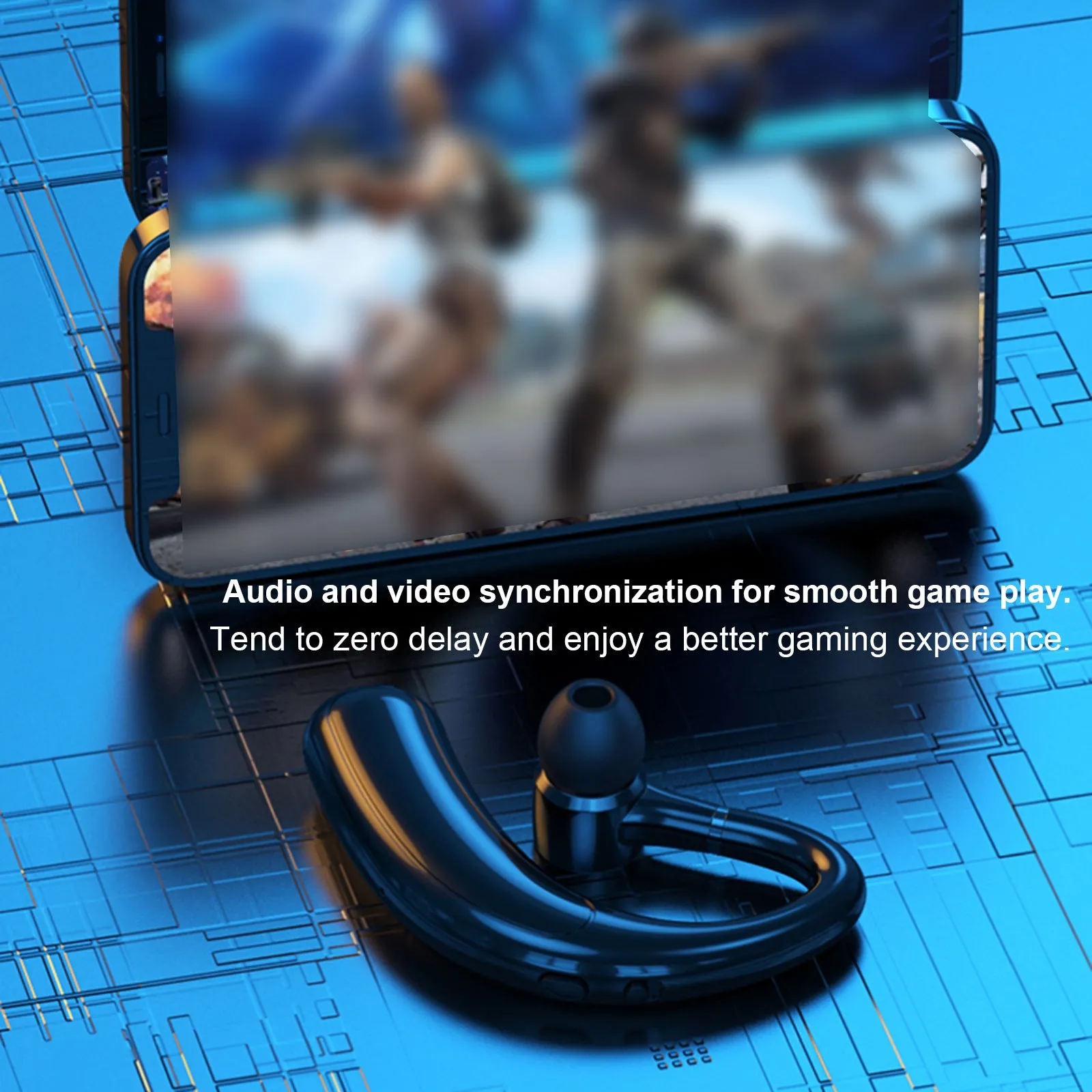 Hanging-ear BT5.2 Headset