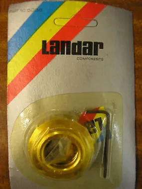 HEADSET LOCKING NUT FOR RALEIGH BURNER OLD SCHOOL LANDAR GENUINE 80's NOS GOLD