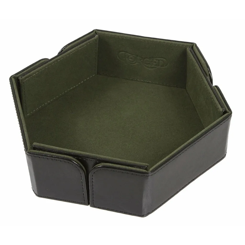 Hex Magnetic Folding Dice Tray
