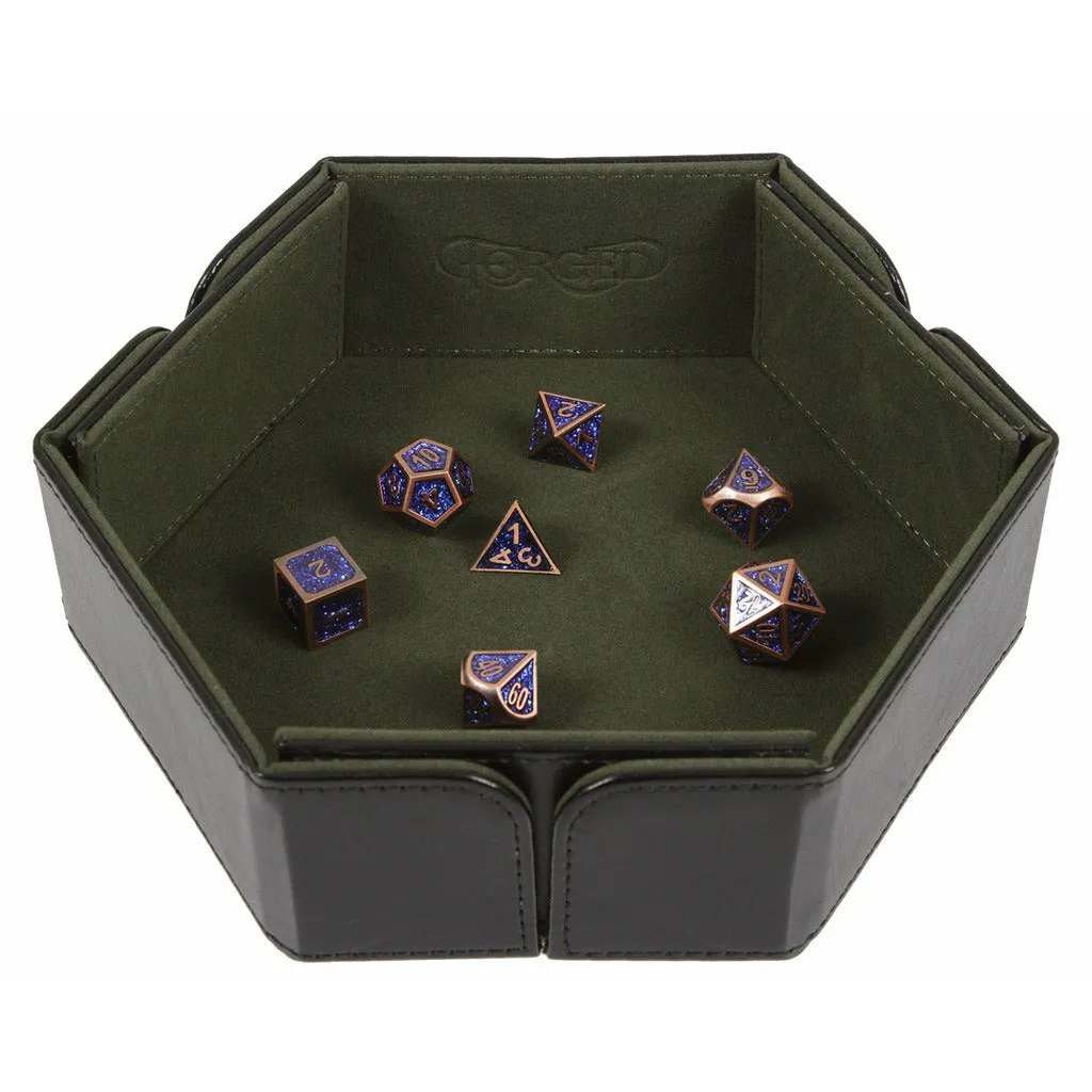 Hex Magnetic Folding Dice Tray