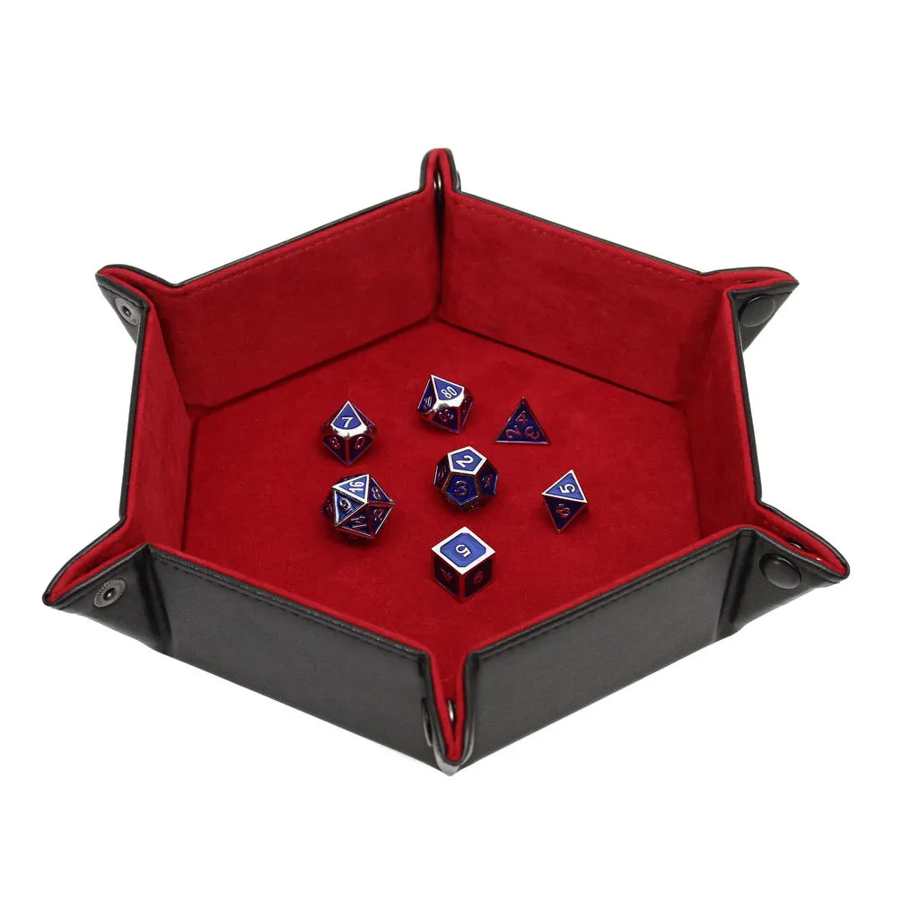 Hexagon Snap Folding Dice Tray
