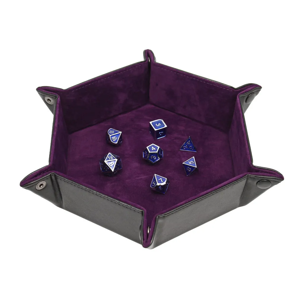 Hexagon Snap Folding Dice Tray