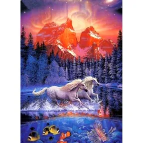 Horse - Full Diamond Painting - (Canvas 30*40cm/11.81*15.75in)