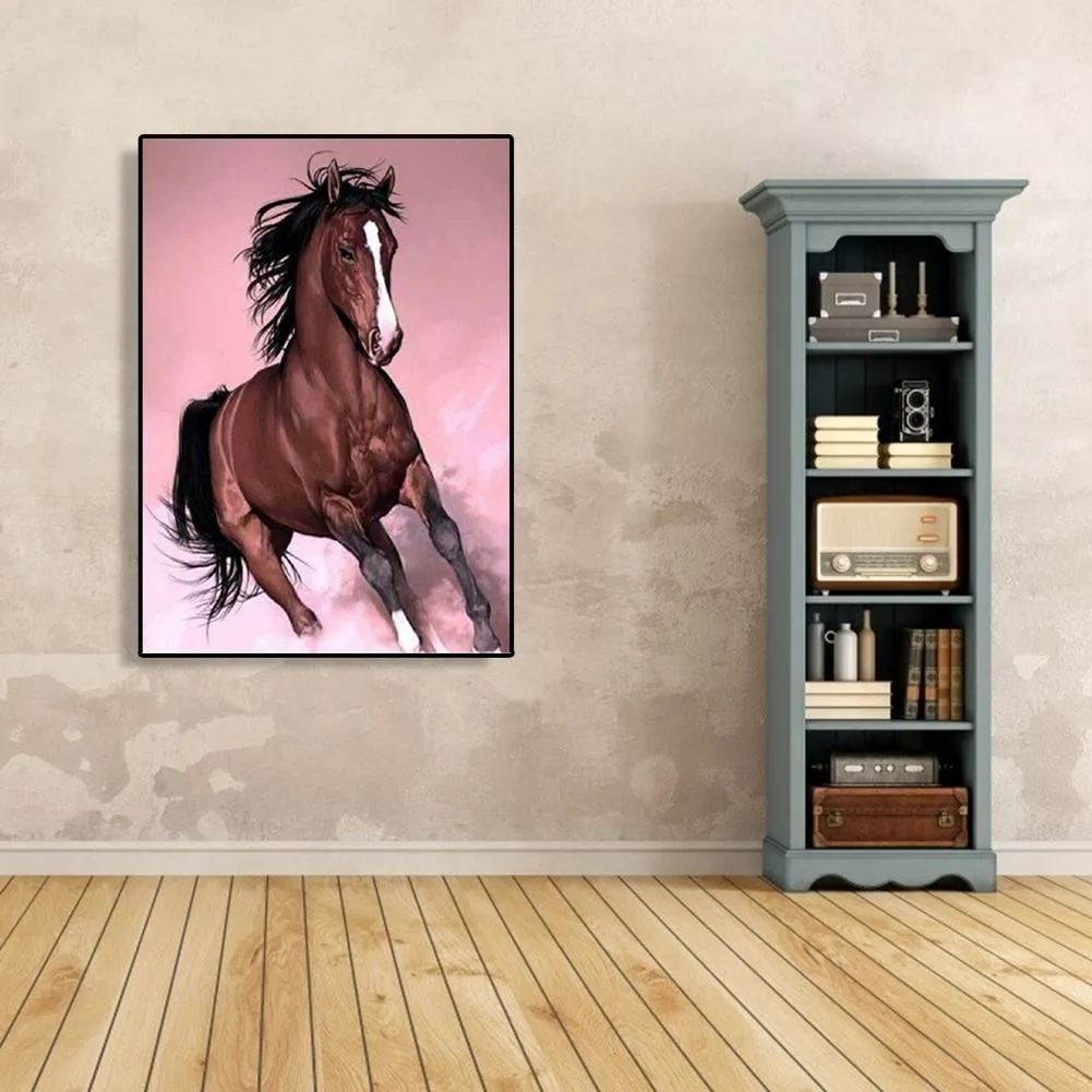 Horse - Full Diamond Painting - (Canvas 30*40cm/11.81*15.75in)