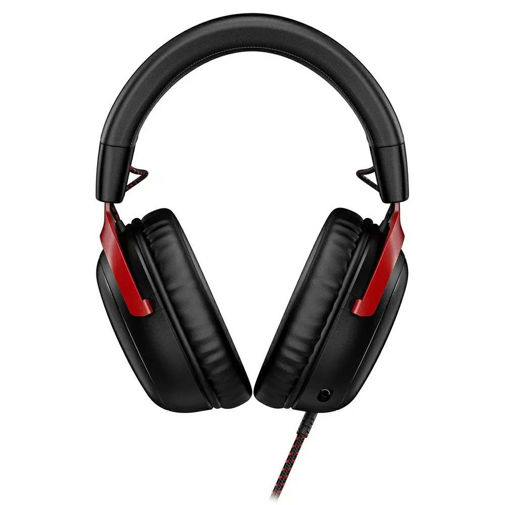 HP HyperX Cloud III Over-Ear Gaming Headset - Black & Red | 727A9AA