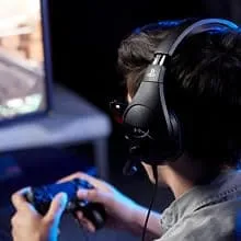 HyperX Cloud Stinger – Gaming Headset - Black-Blue