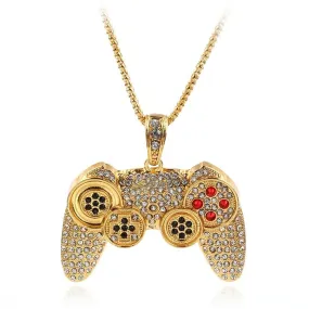 Ice Dazzle Gaming Controller Pendant