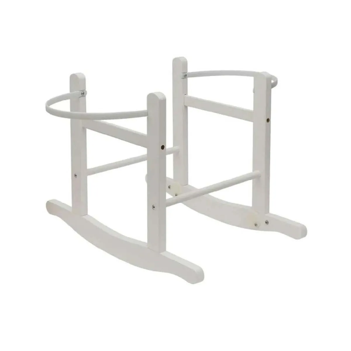 Kinder Valley Rocking Dolls Moses Basket Stand White