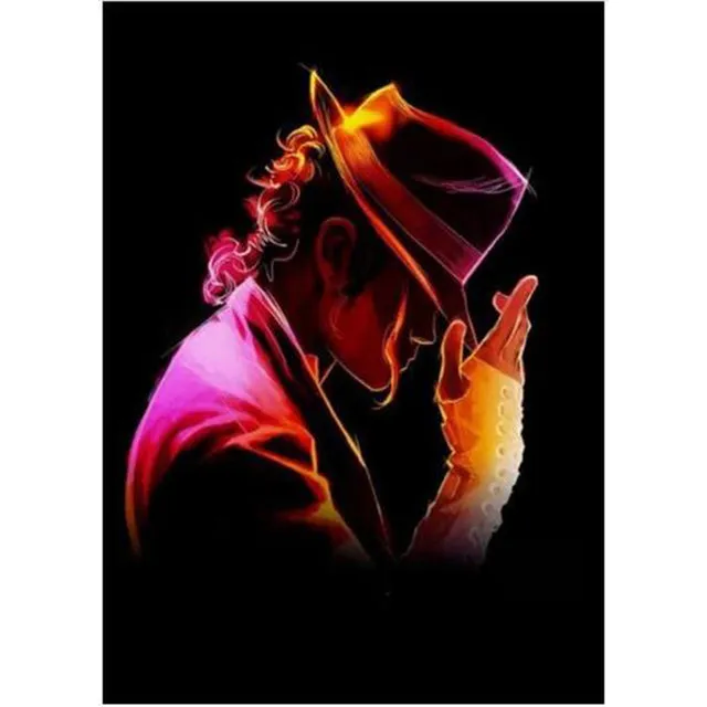 King Of Pop Room Art | Musical Diamond Art | Dancer Performer Singer