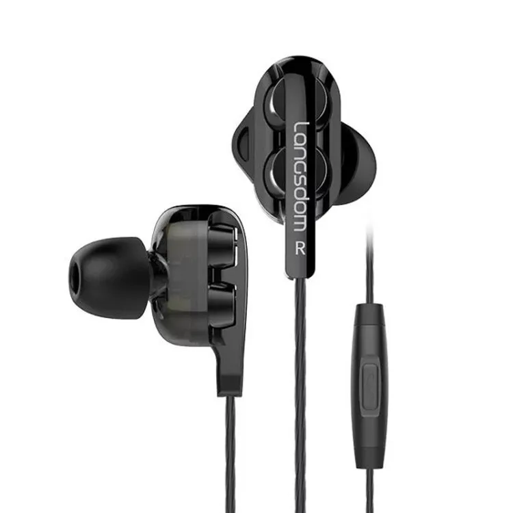 Langsdom Wheat Dual Coil Headphones for Ultimate Audio Experience