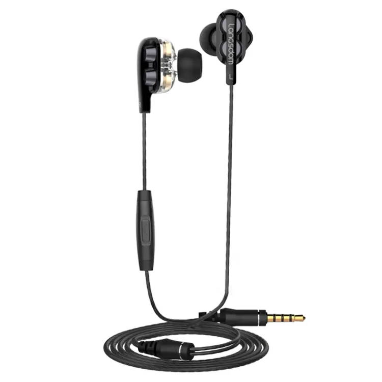 Langsdom Wheat Dual Coil Headphones for Ultimate Audio Experience