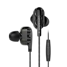 Langsdom Wheat Dual Coil Headphones for Ultimate Audio Experience