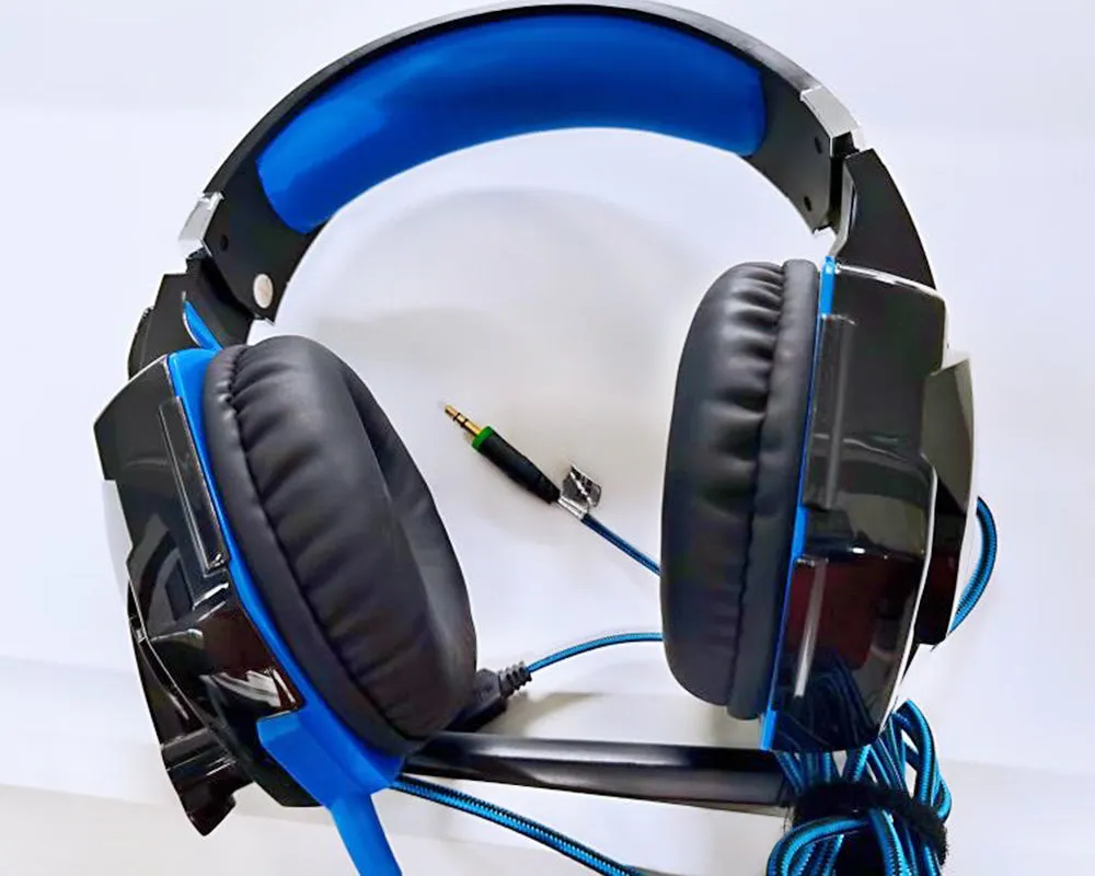 LC&HTWL gaming headset, 7.1 surround sound, head-mounted wired headset, flip mute microphone, PC (artificial leather)