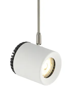 LED Head from the Burk Collection in White Finish by Visual Comfort Modern