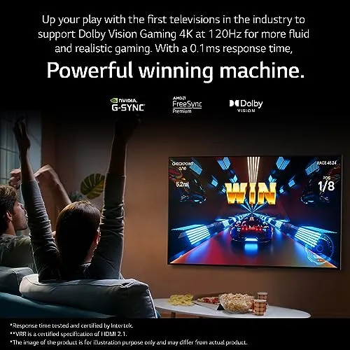 LG 121 cm (48 Inches) 4K Ultra HD Smart OLED TV 48C2PSA (Black)