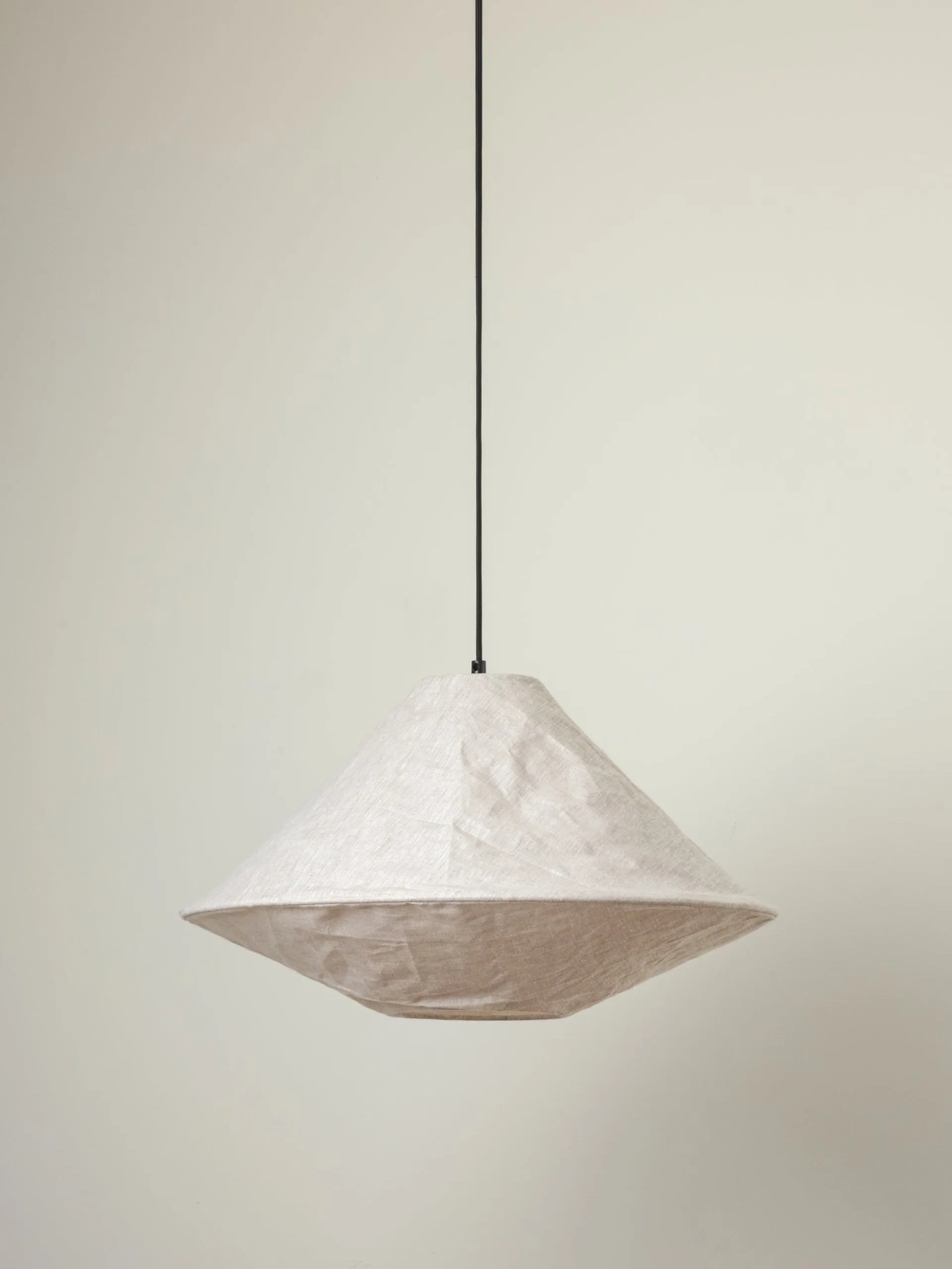 Linen lampshade