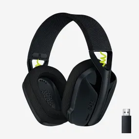 Logitech G435 LIGHTSPEED & Bluetooth Wireless Gaming Headset, Ultra-Lightweight 165g, Built-in Mics, 18h Battery, Dolby Atmos - PC, PS4, PS5, Switch - Black