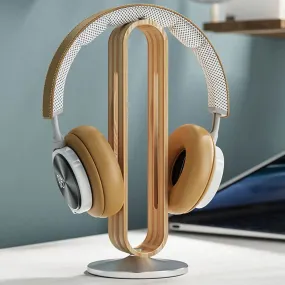 LovelyRLovely Bamboo Wood Aluminum Headphone Stand